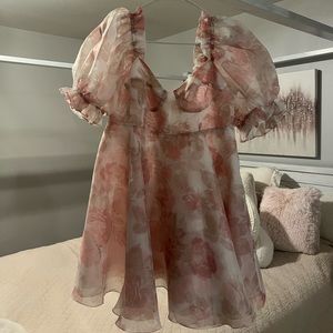 Selkie Floral Babydoll Dress